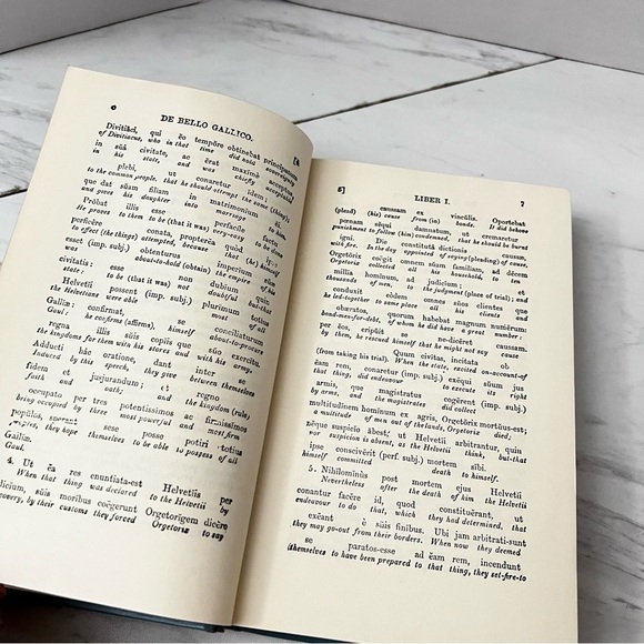 Caesar's Gallic War Interlinear Translation Mckay - Picture 5 of 16